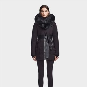 RUDSAK MODA PUFFER JACKET WITH BELT